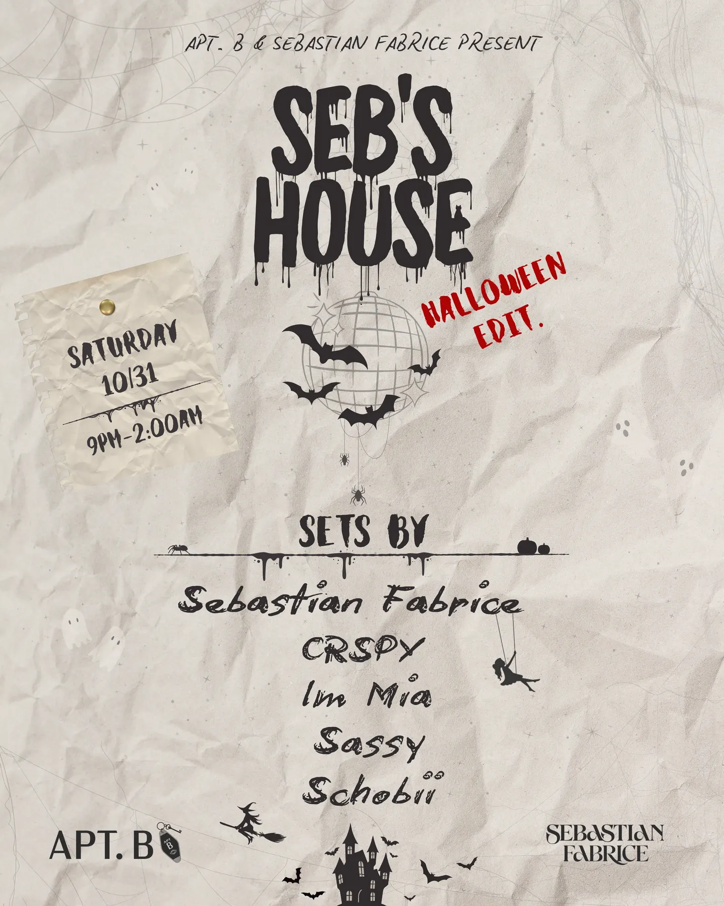 SEB’S HOUSE | HALLOWEEN EDIT.