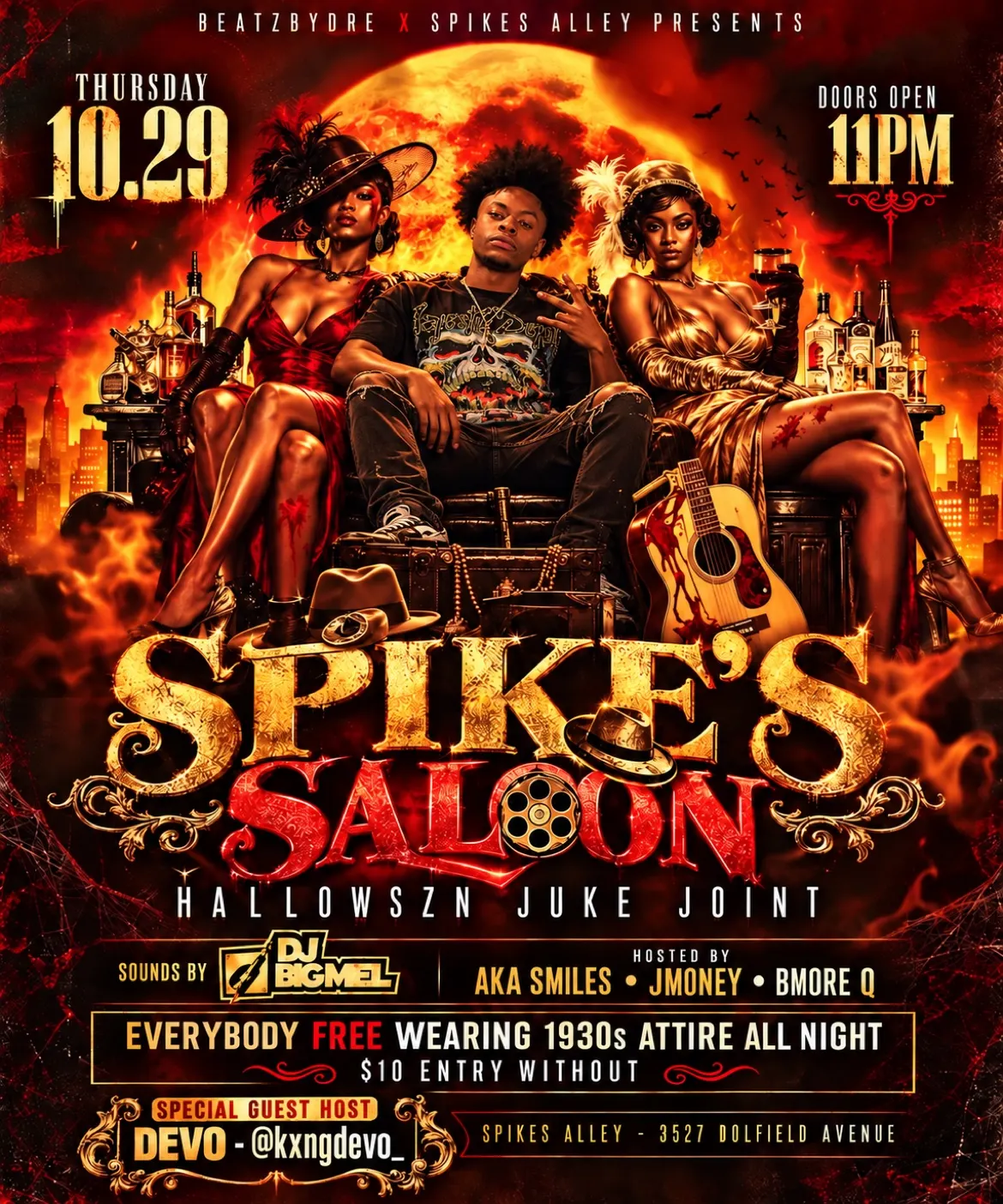 SPIKE'S SALOON: Hallowszn Juke Joint