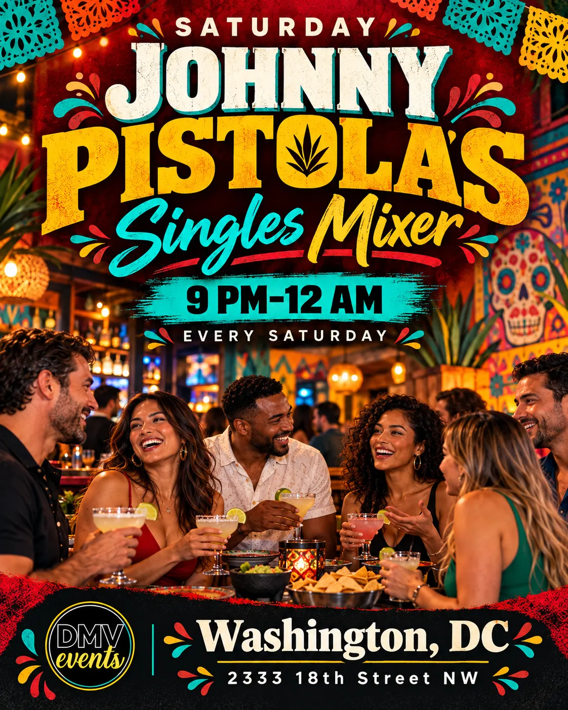 Saturday Johnny Pistolas Singles Mixer: DC