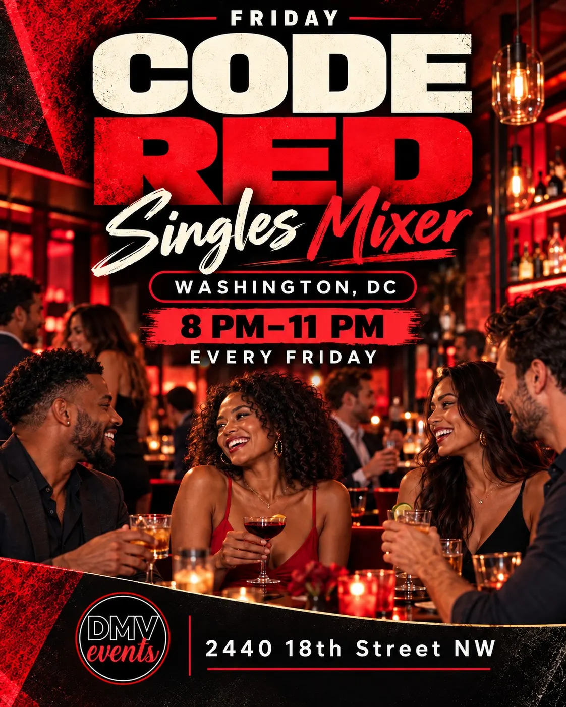 Friday Night Singles Mixer - Code RED