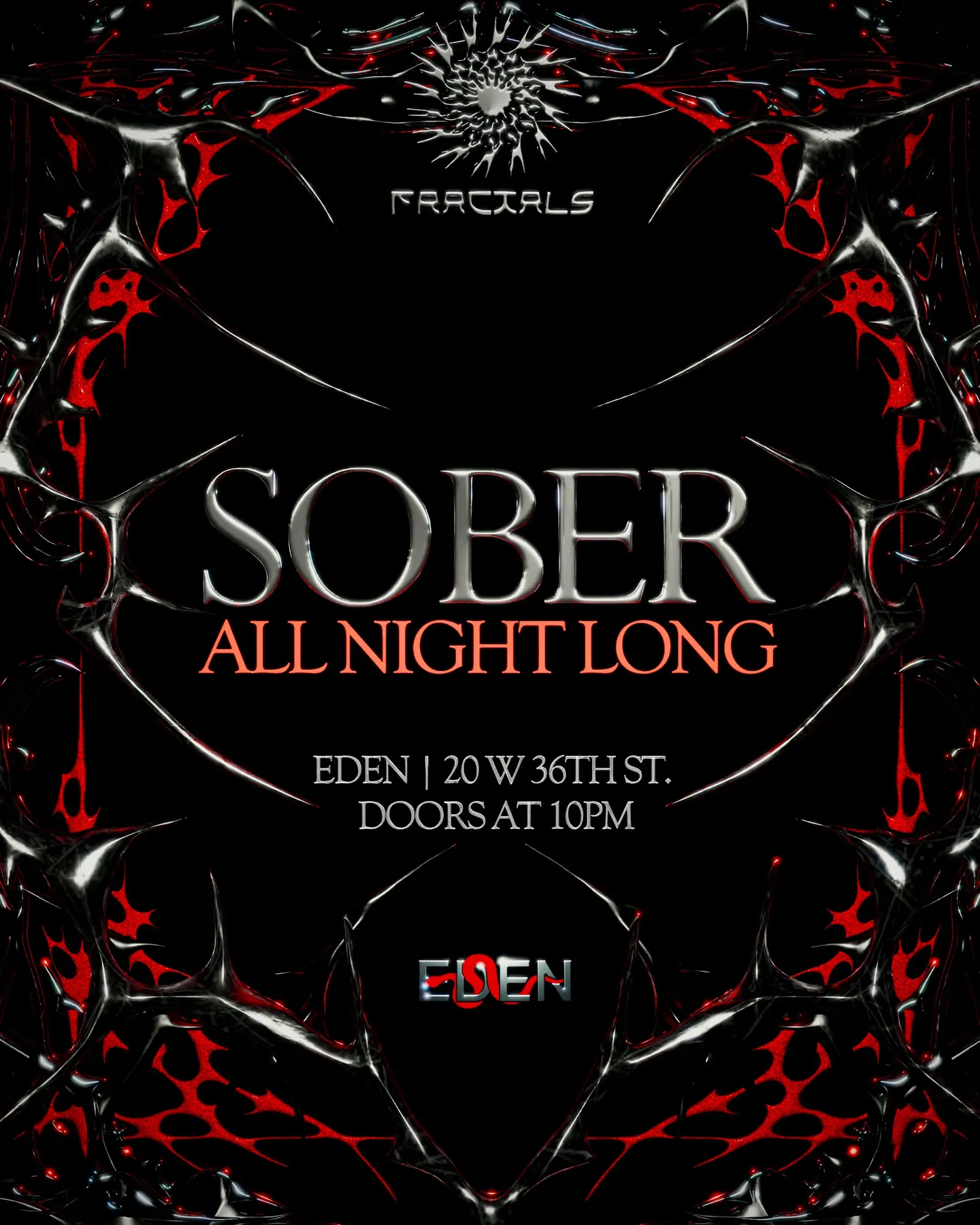 FRACTALS Presents: SOBER All Night Long