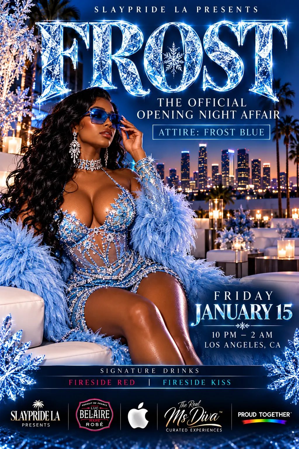 SlayPride LA Presents BLK Winter Pride FROST