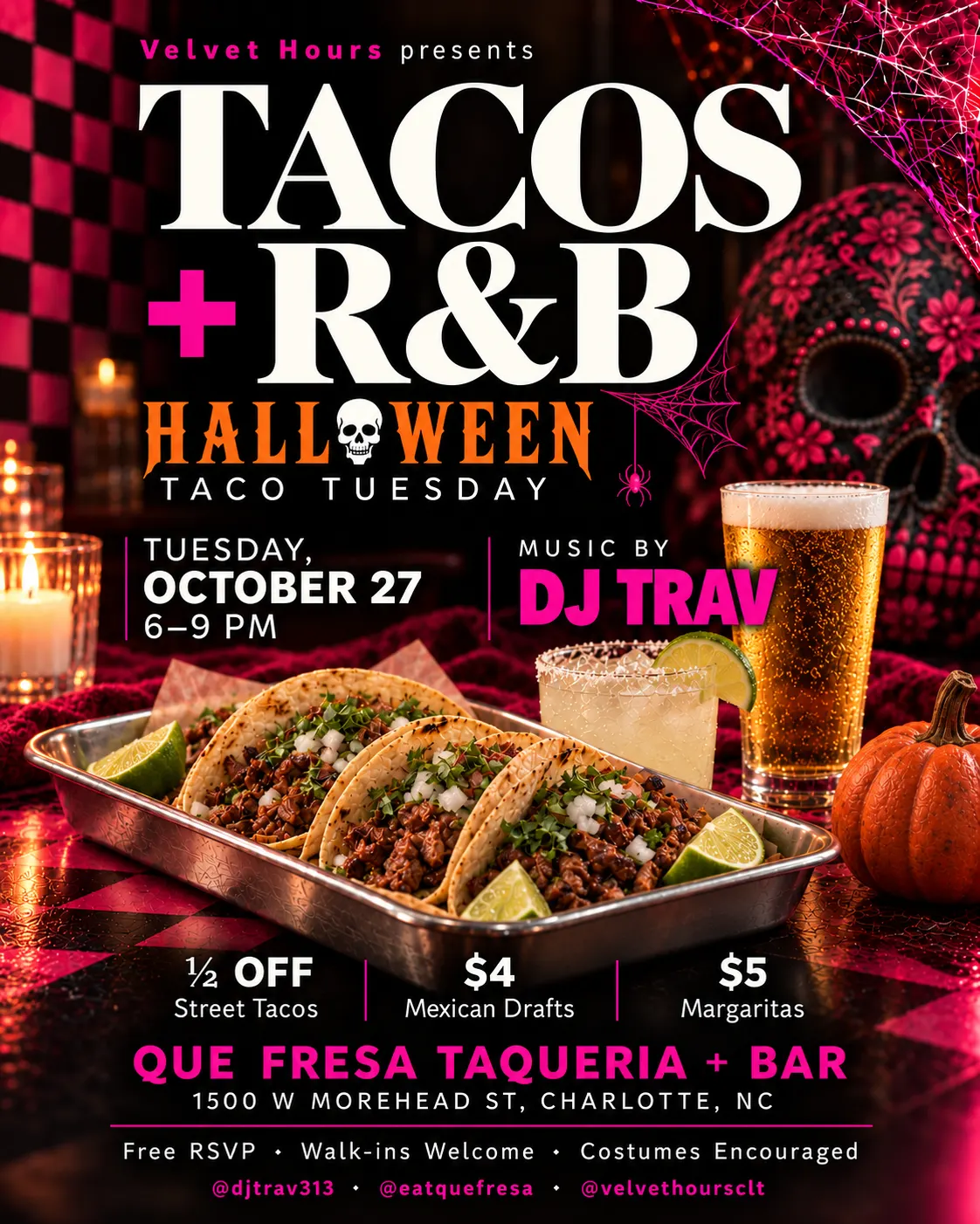 Tacos + R&B (Halloween Taco Tuesday)