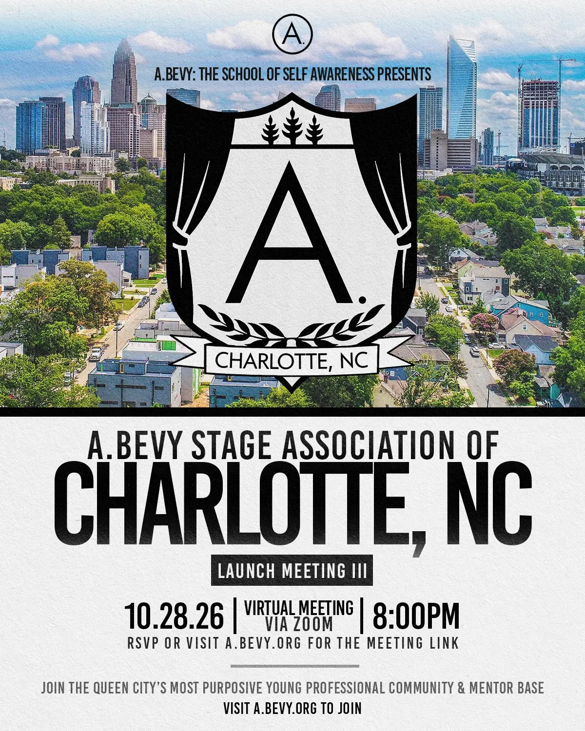 Launch Meeting III | A.Bevy Stage Association of Charlotte, NC