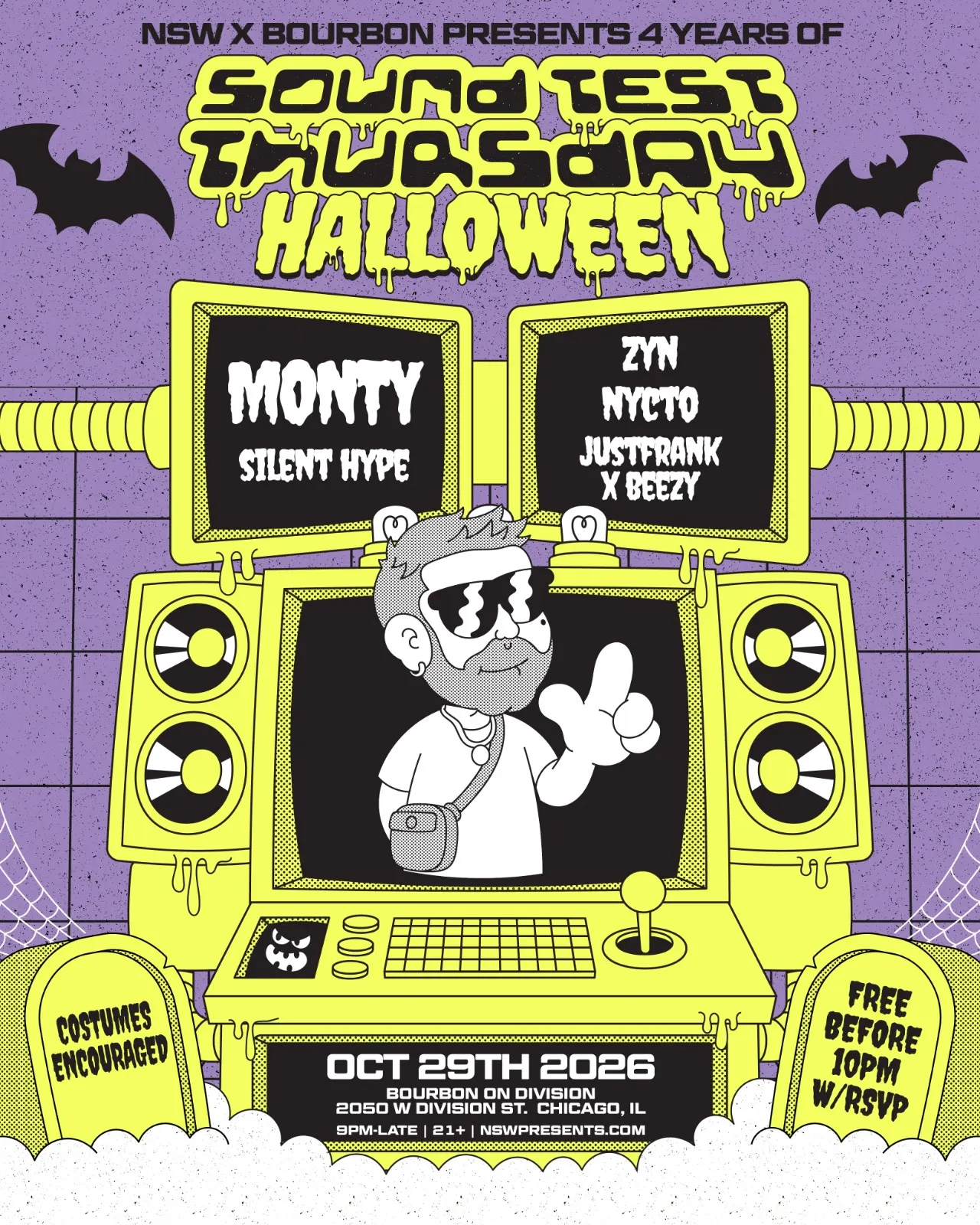 Sound Test Thursday Halloween ft Monty