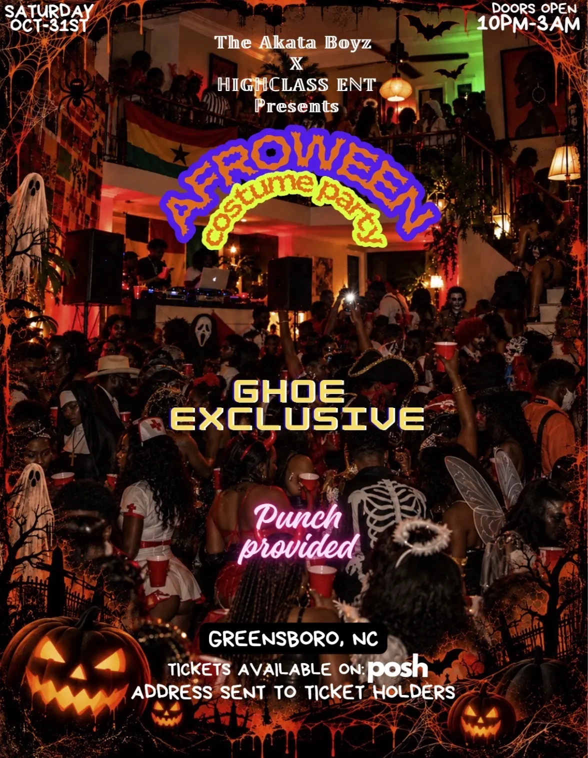 AFROWEEN: GHOE SPECIAL Akata Boyz X Highclass ENT