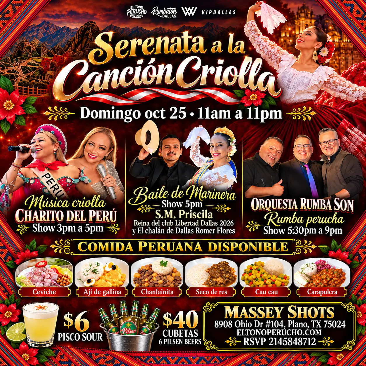 SERENATA ALA CANCION CRIOLLA PERUANA AT MASSEY PLANO