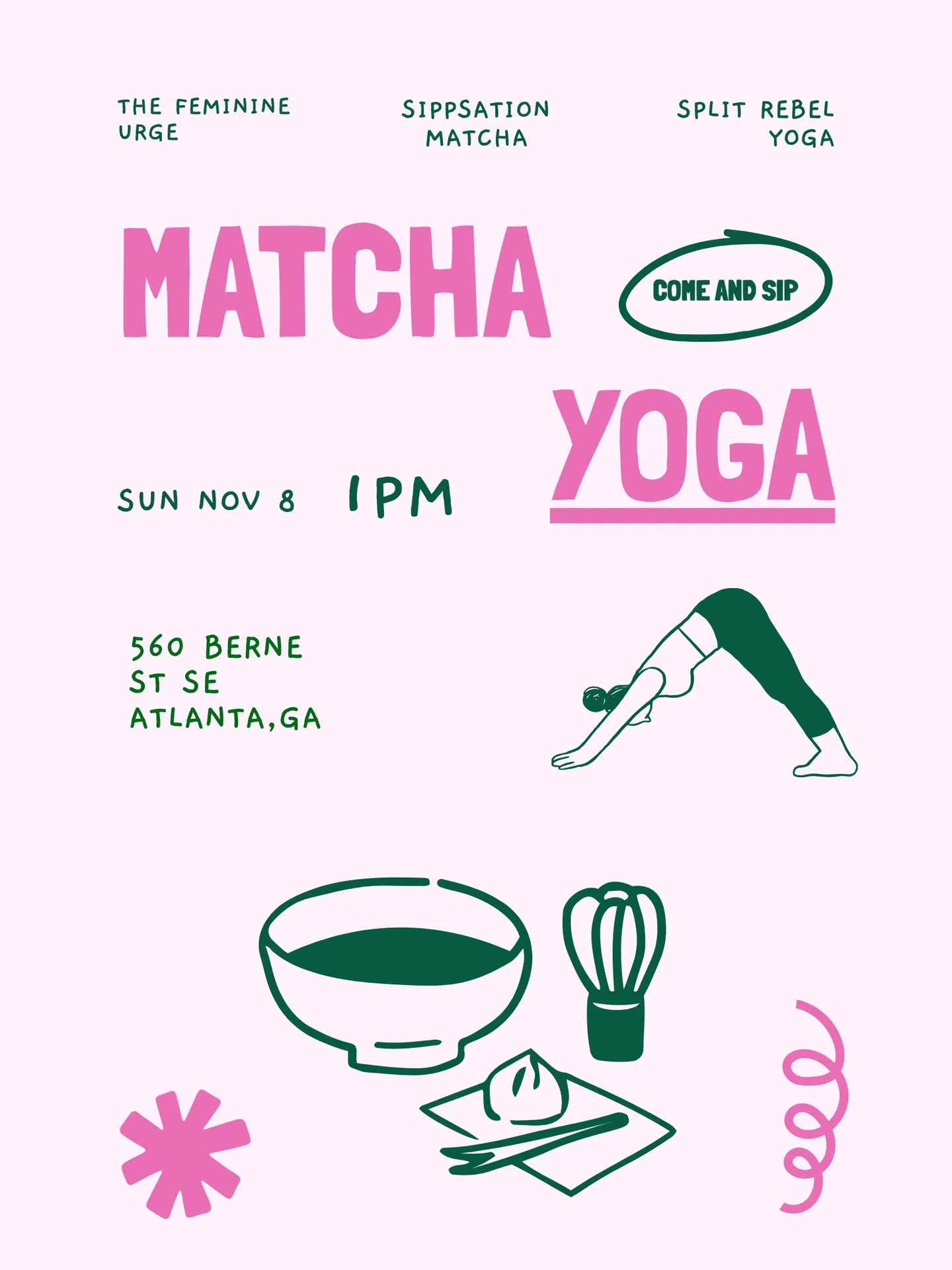 Matcha & Yoga