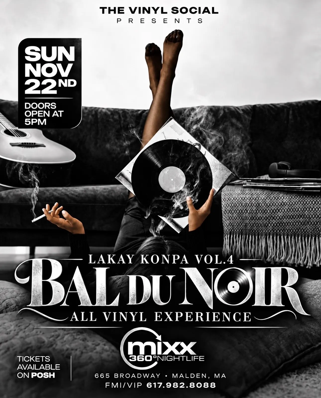 The Vinyl Social Presents: Lakay Konpa Vol. 4: BAL DU NOIR — ALL VINYL EXPERIENCE