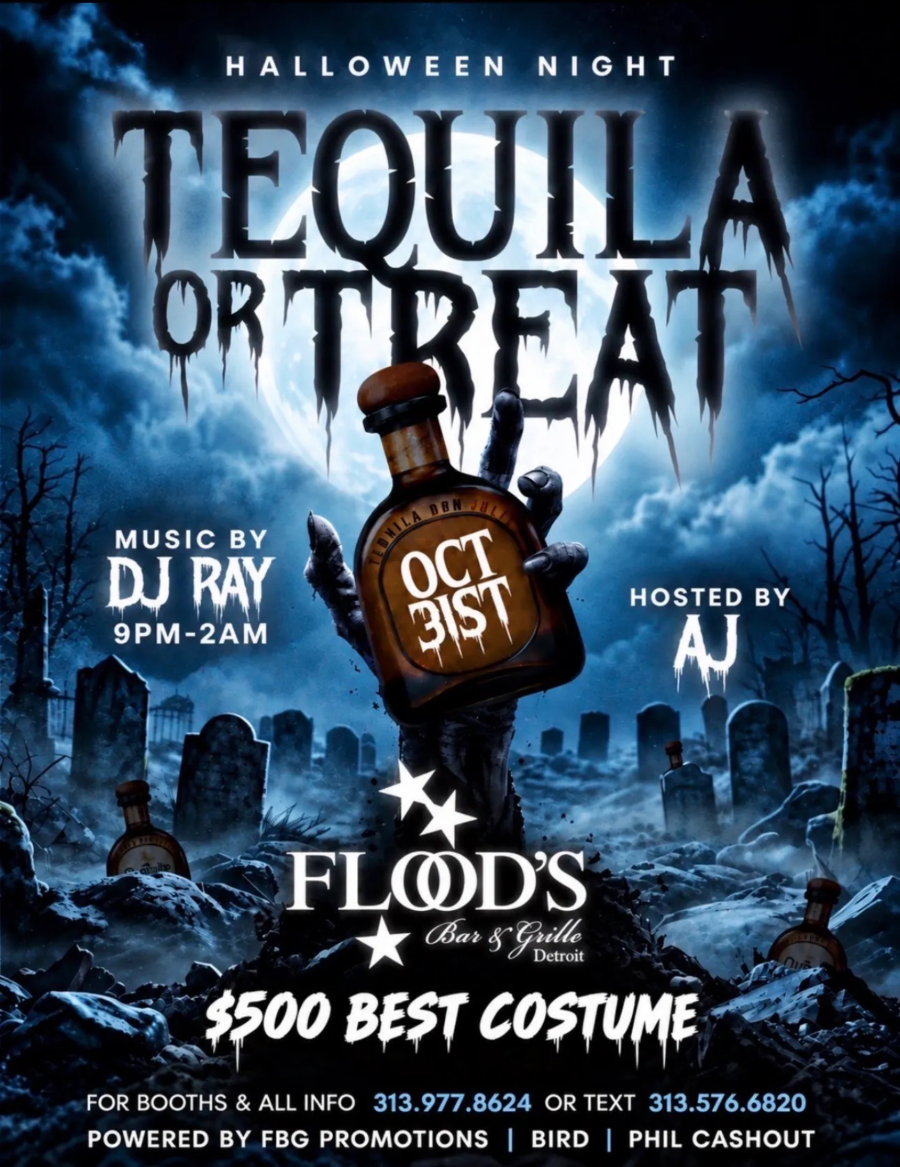 Tequila🥃or Treat🍬Halloween👻Night