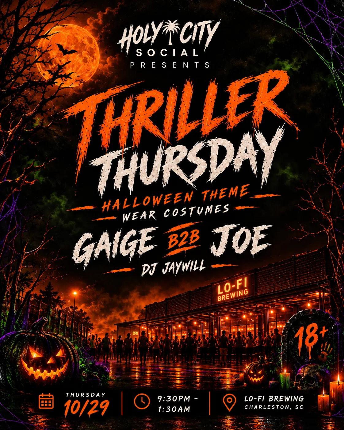 THRILLER THURSDAY @ LO-FI BREWING (18+)