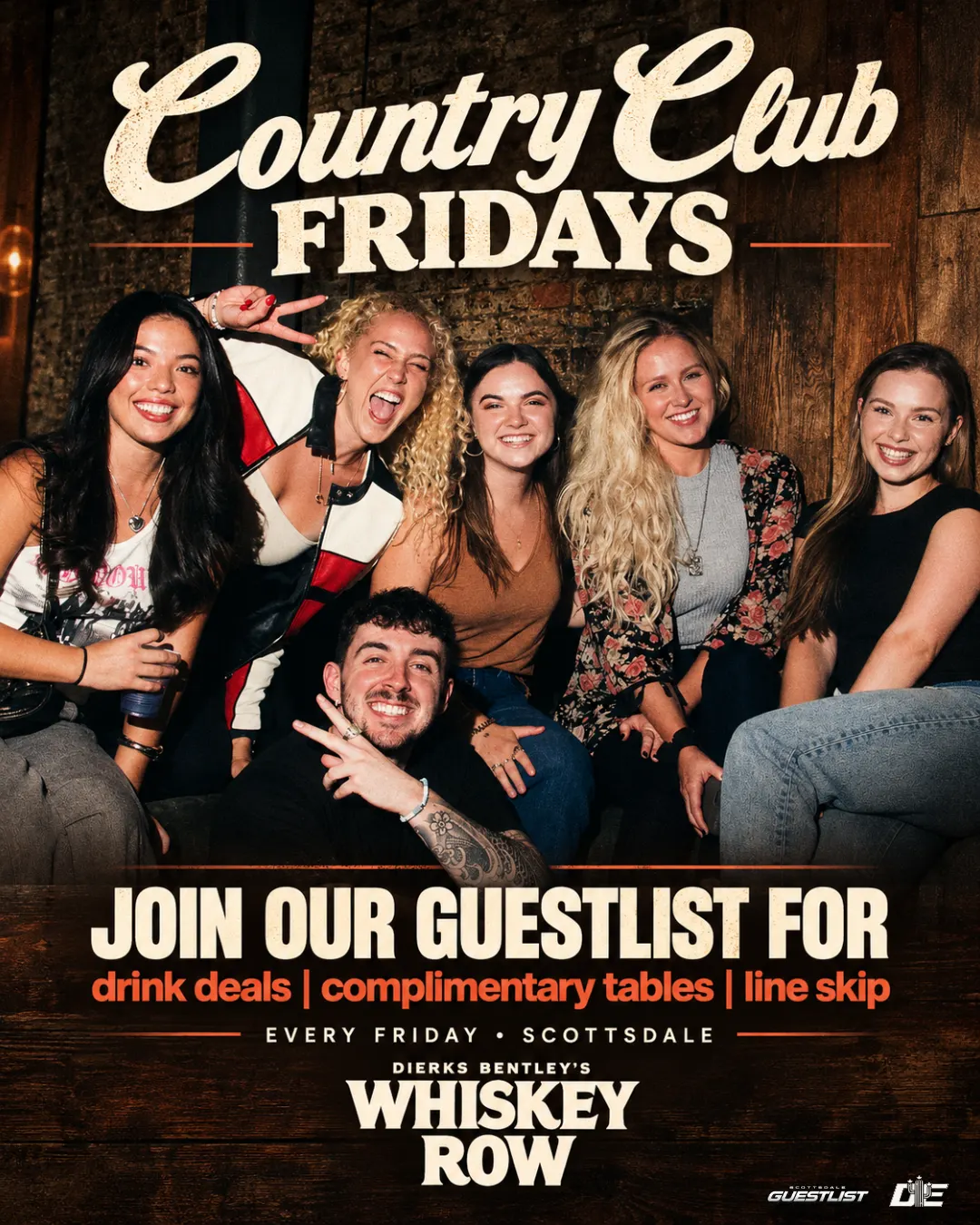 Whiskey Row | Country Club Fridays (Copy)