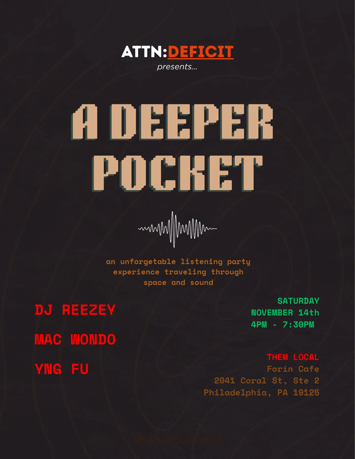 A DEEPER POCKET