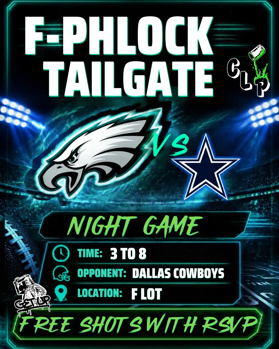 CLP Monday Night Tailgate