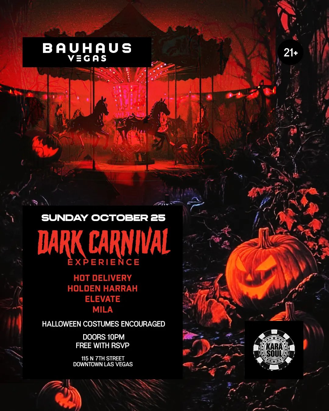 DARK CARNIVAL EXPERIENCE (Free with RSVP)