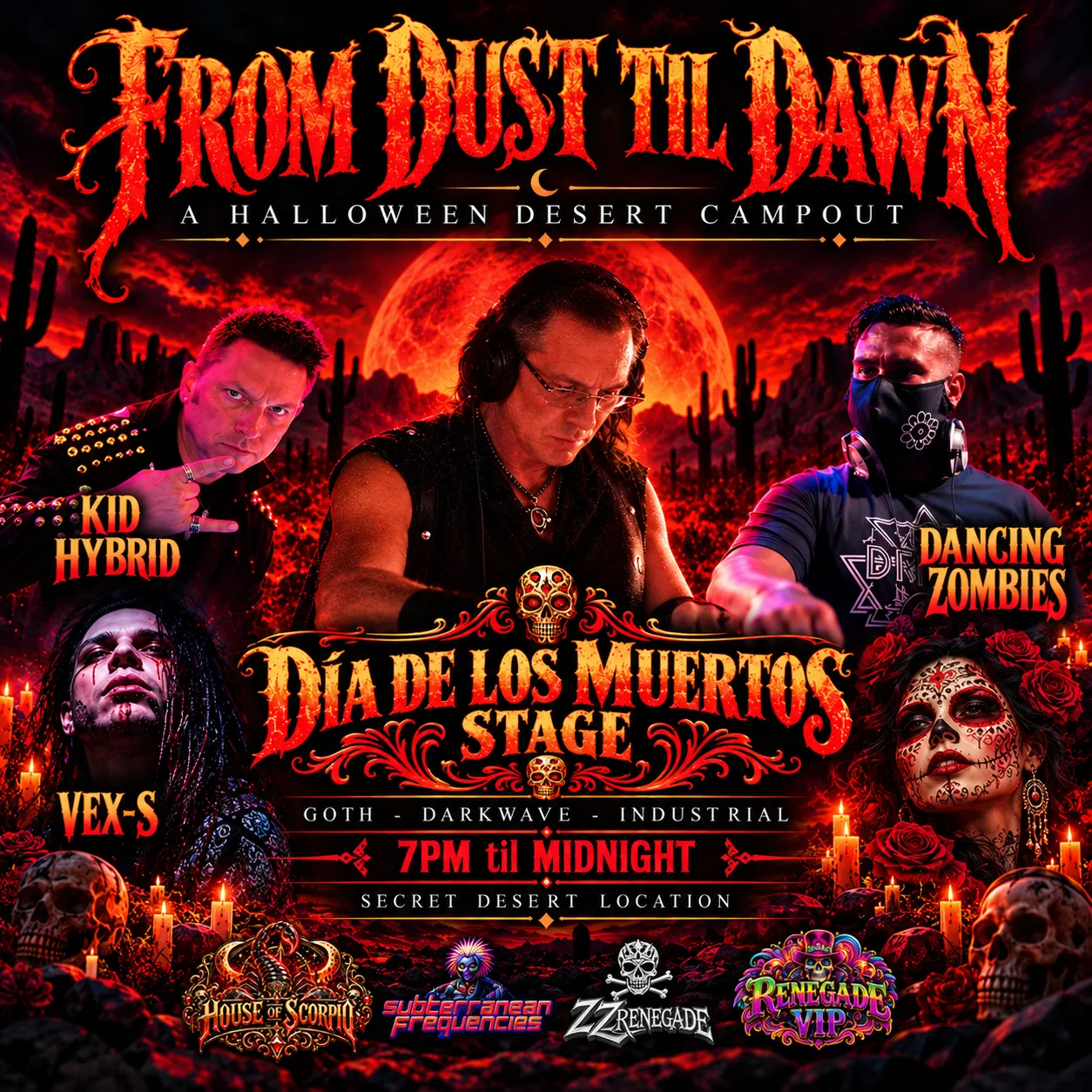 THE DIA DE LOS MUERTOS STAGE