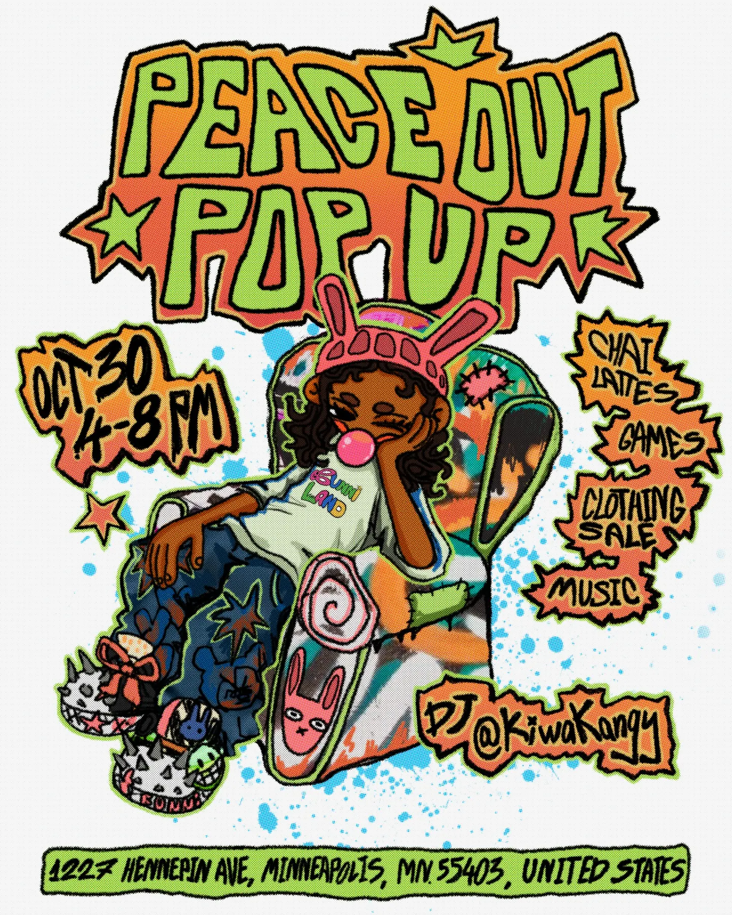 Peace Out Pop Up w/ Jaida Bunni