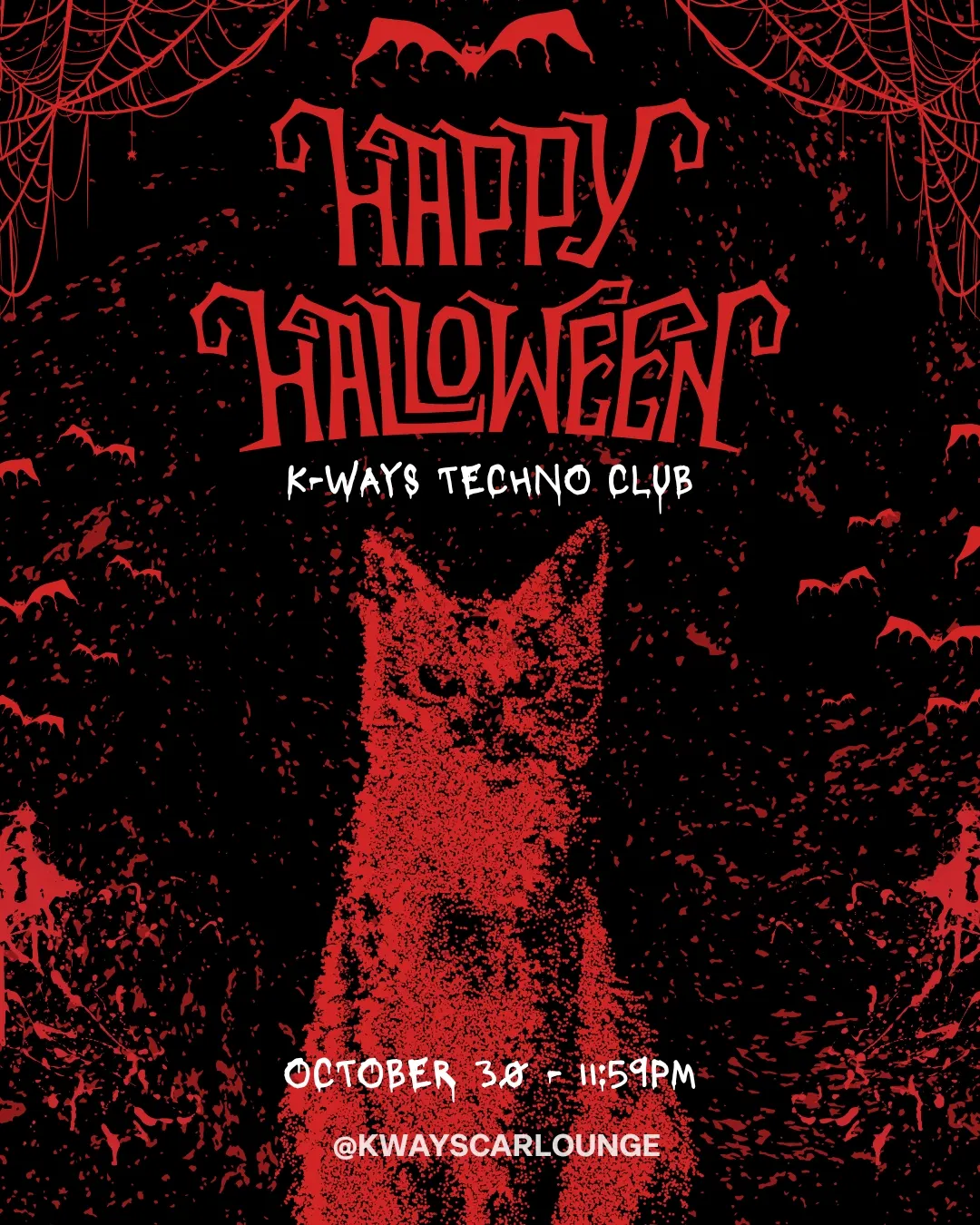 Happy Halloween | K-Ways Techno Club