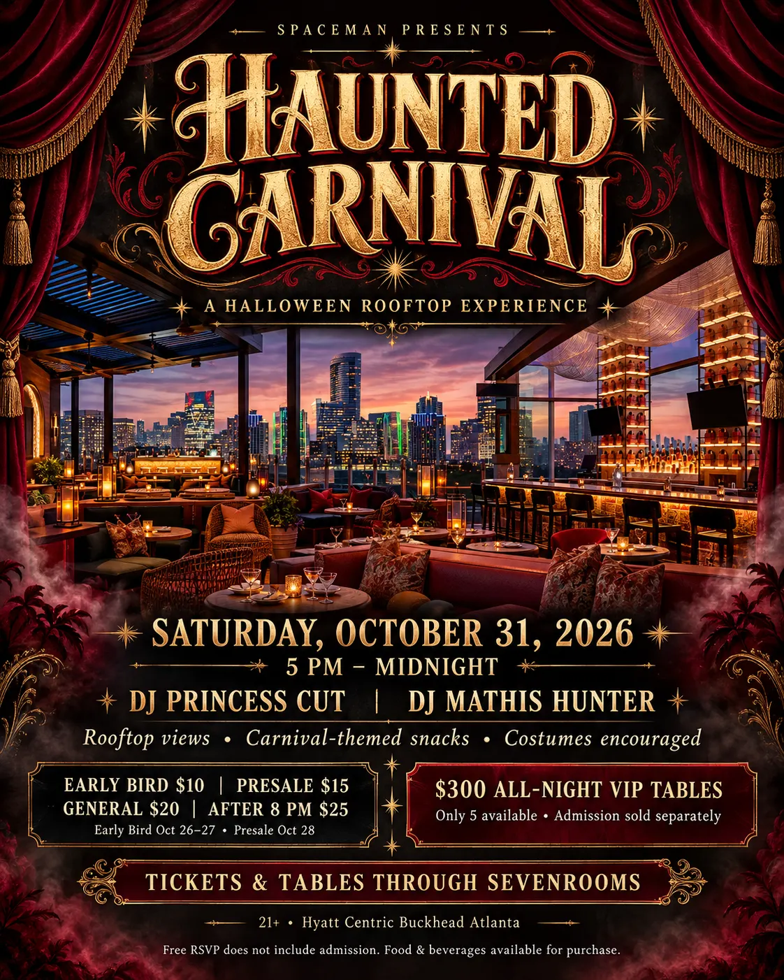 🎪 Spaceman's Haunted Carnival | Halloween ATL