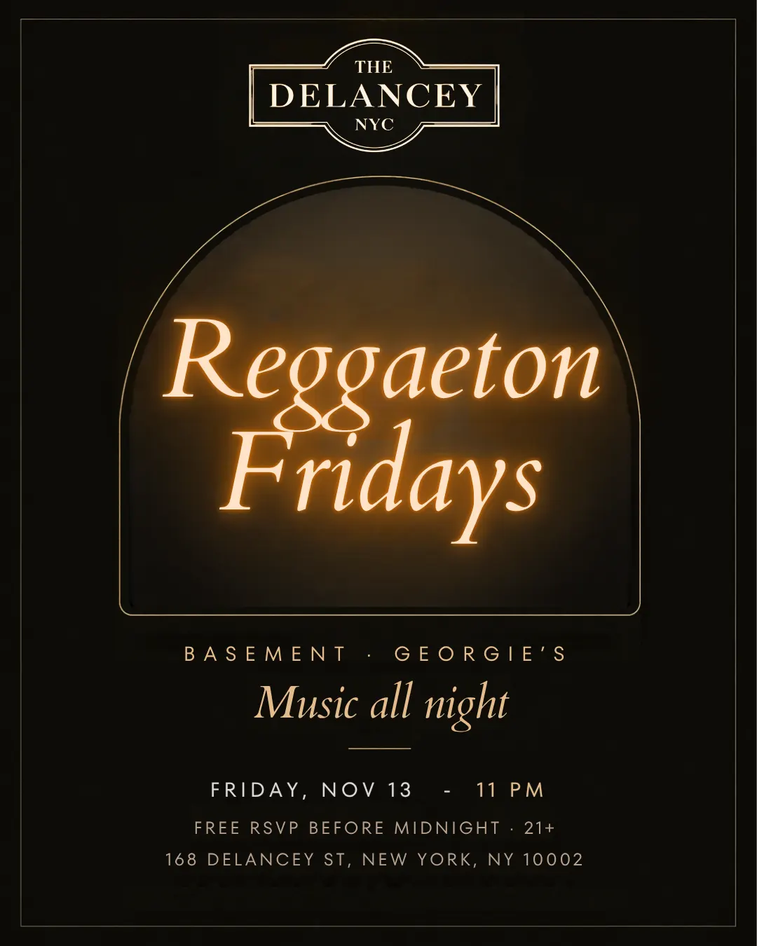 Reggaeton Fridays @ The Delancey