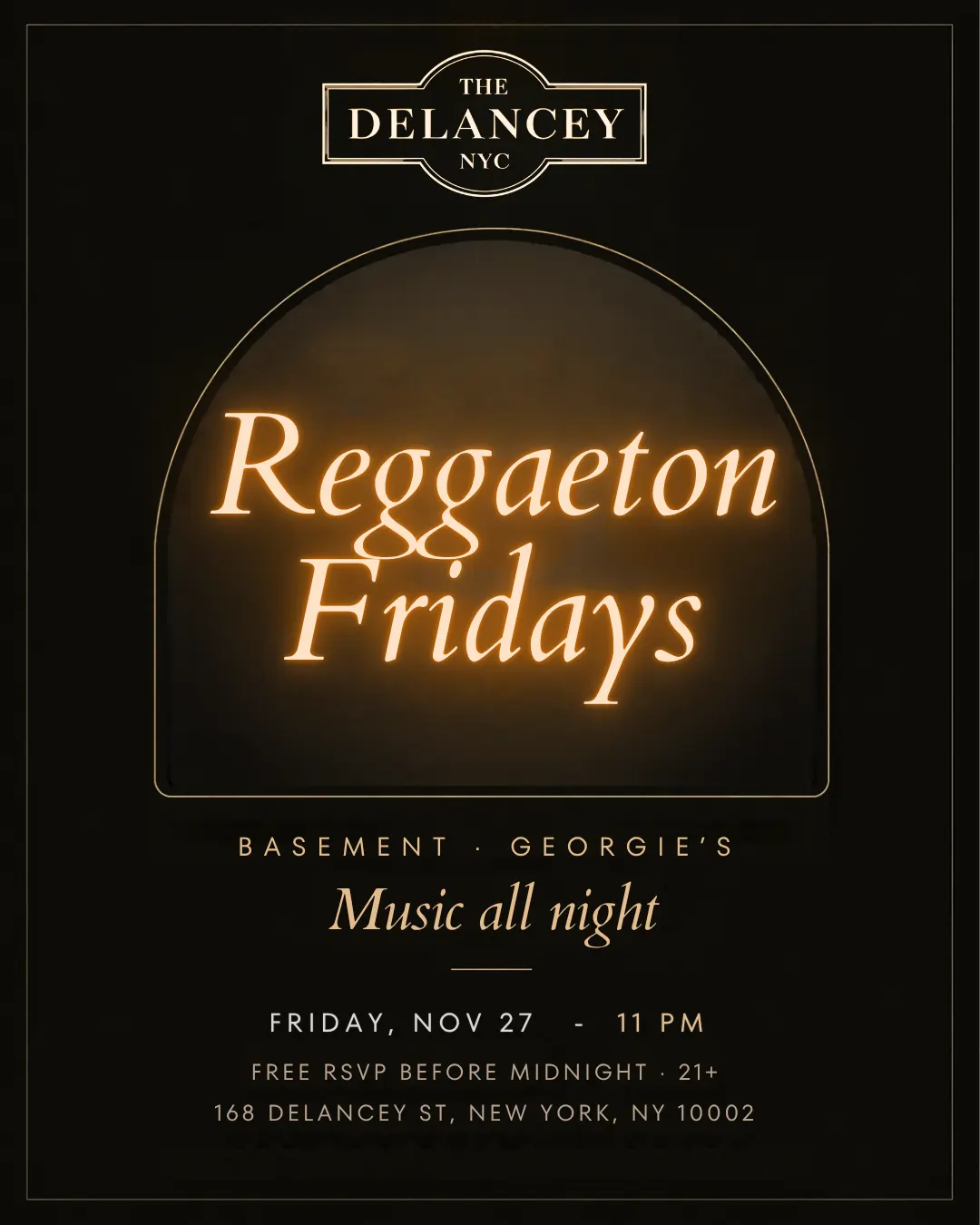 Reggaeton Fridays @ The Delancey