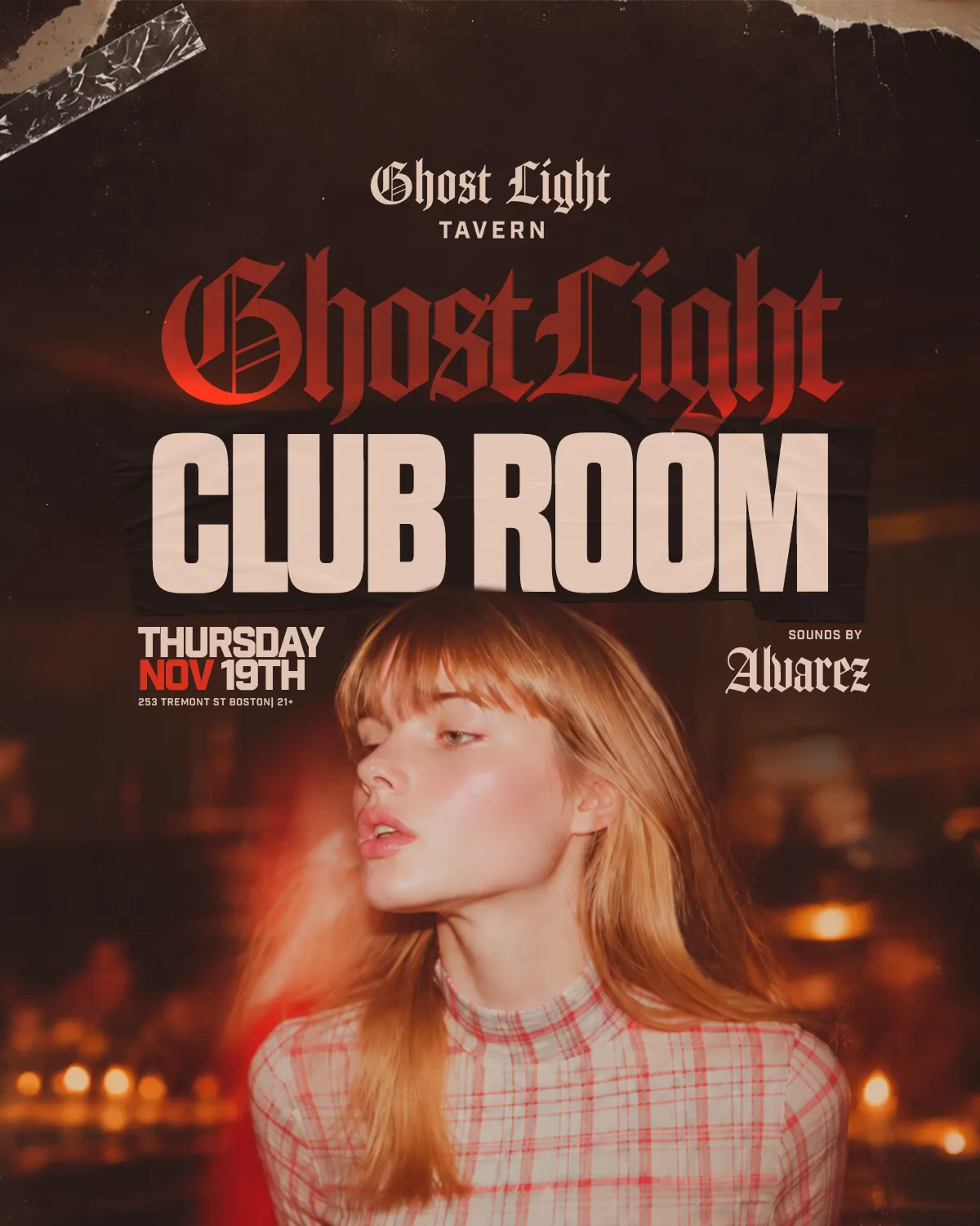 Ghost Light Tavern - Thursday, November 19th