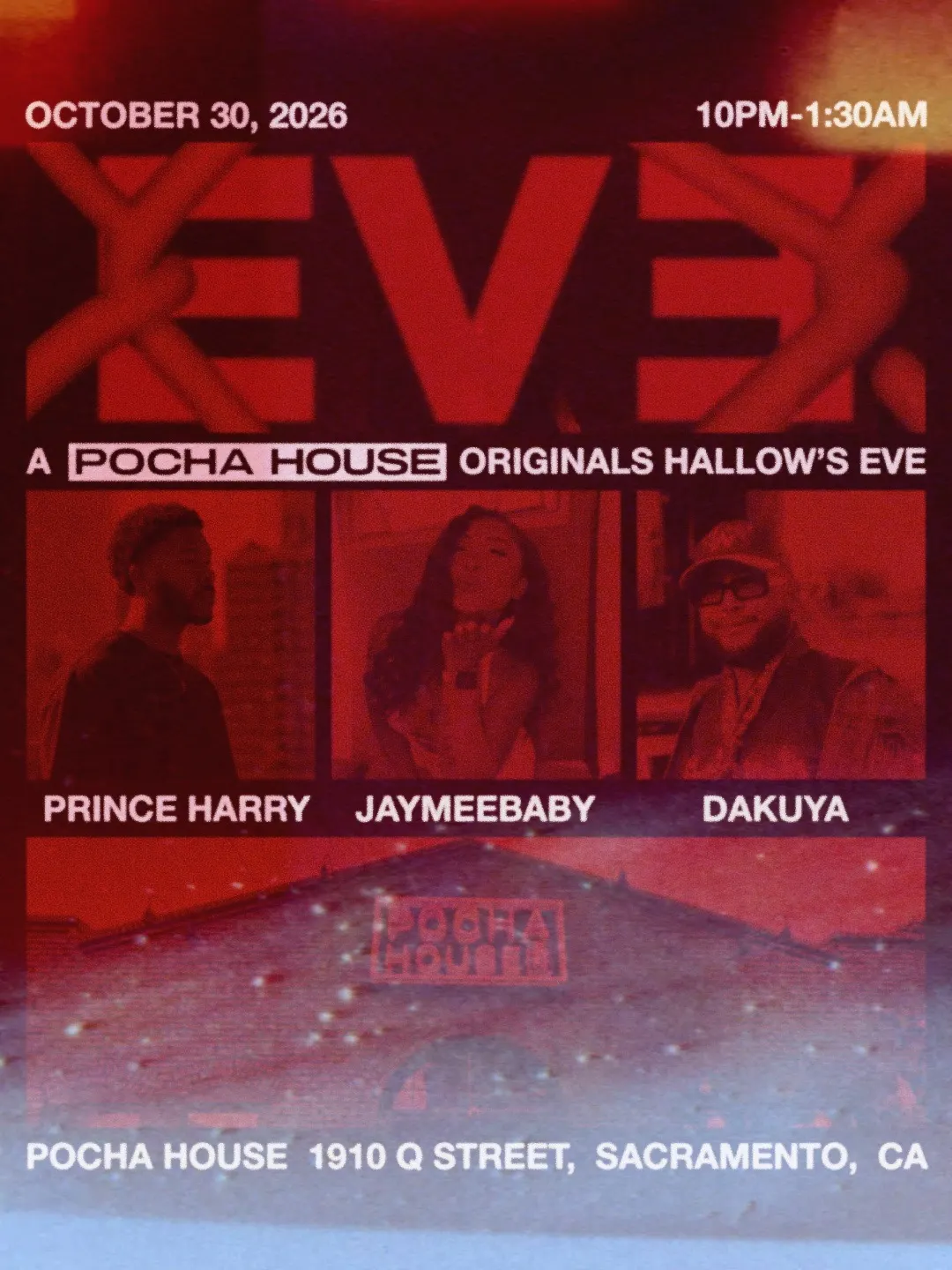 HALLOWEEN *EVE* @ POCHA HOUSE