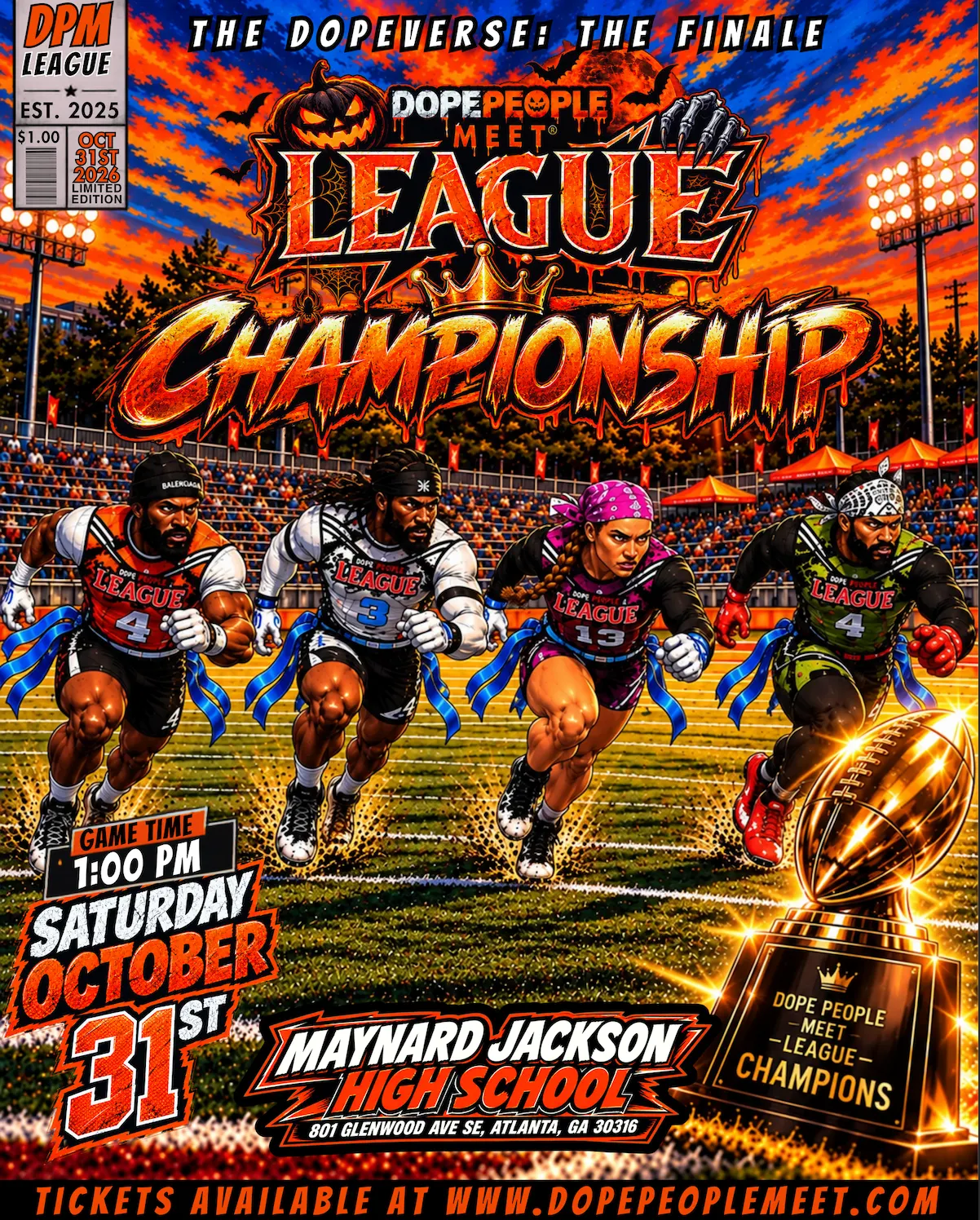 DPM® LEAGUE FLAG FOOTBALL SZN CHAMPIONSHIP