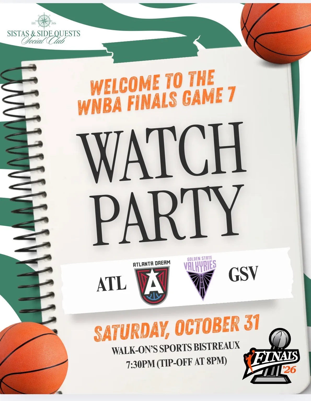 WNBA GAME 7 WATCH PARTY
