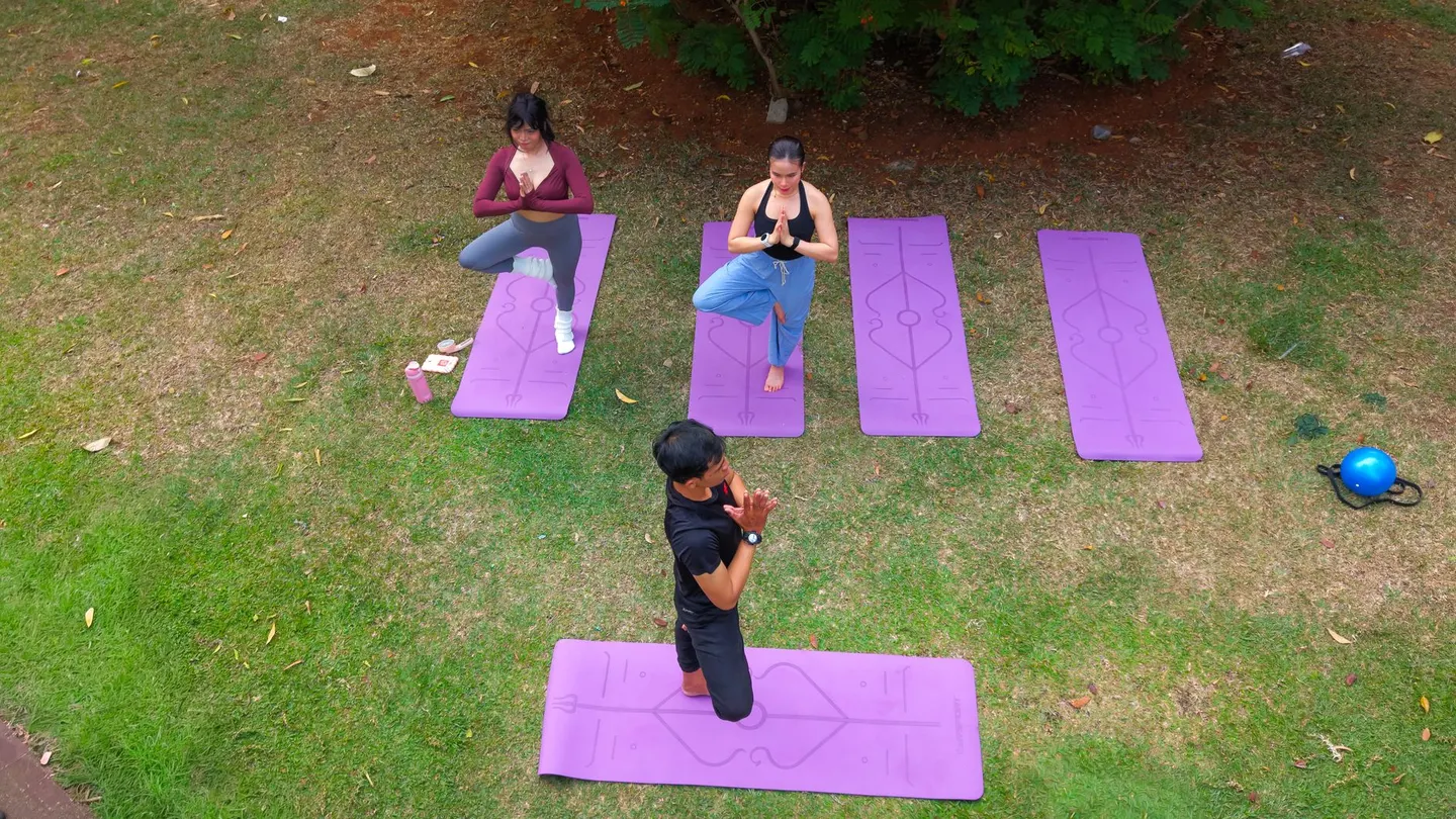 Sanftes Yoga in der Mittagspause