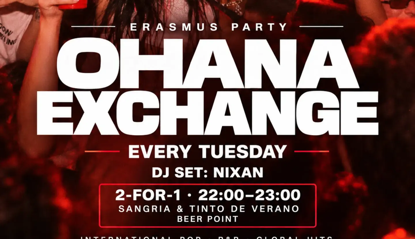 29/09 TUESDAY ERASMUS PARTY