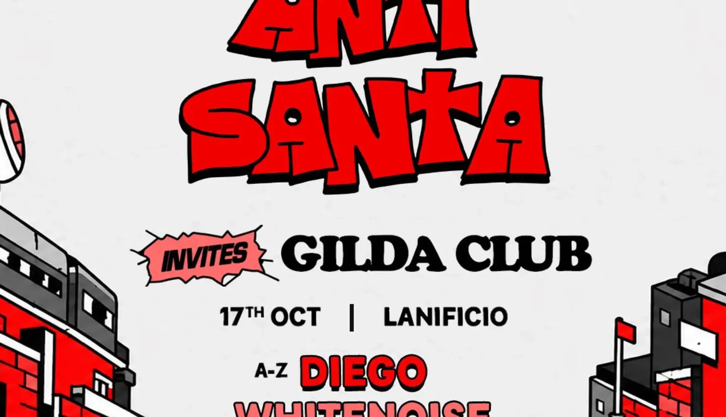 ANTI SANTA CLUB invites GILDA CLUB