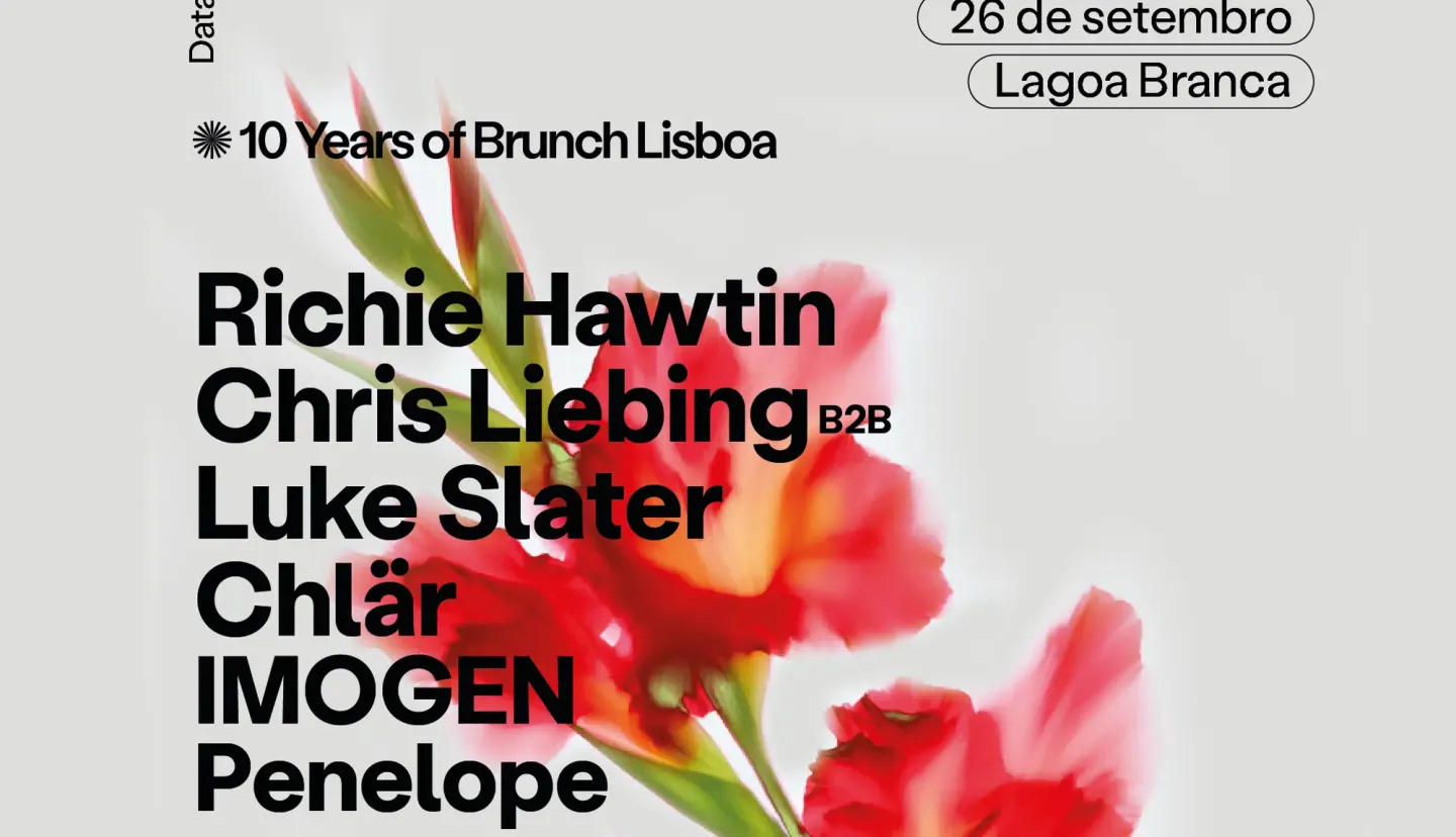 Brunch Electronik Lisboa 2026 #8: CLOSING - Richie Hawtin, Chris Liebing B2B Luke Slater, and more