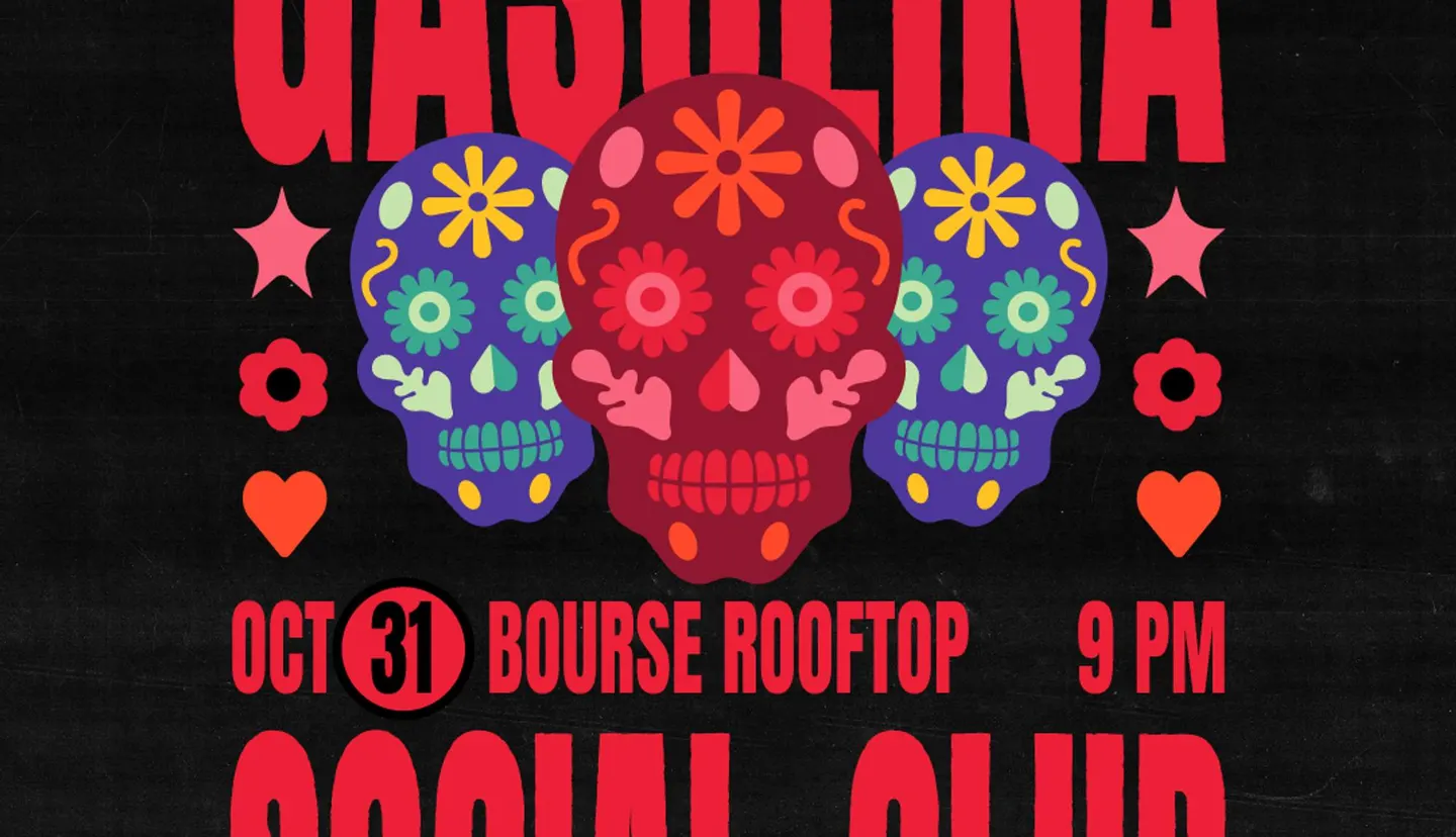 GASOLINA SOCIAL CLUB X BOURSE ROOFTOP • HALLOWEEN PARTY