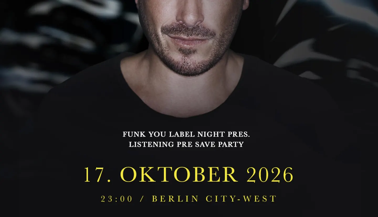 Funk You Label Night pres. Listening Party w/ PLASTIK FUNK, Frankie Balou, MELENDEZ, 3NRGY