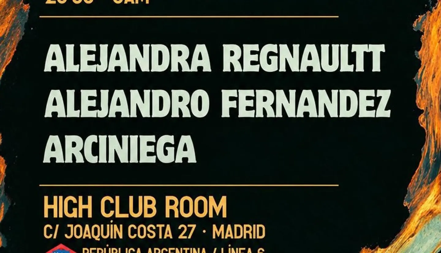 HOPRA UNDER BASS: ALEJANDRA REGNAULTT, ALEJANDRO FERNÁNDEZ, ARCINIEGA