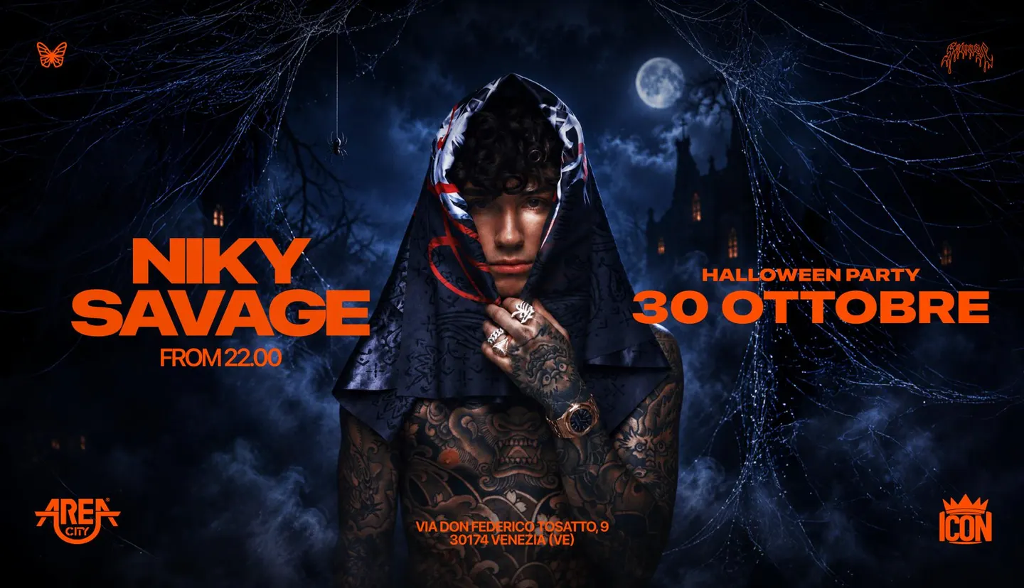ICON | HALLOWEEN PARTY 30.10.2026 | w/ NIKY SAVAGE