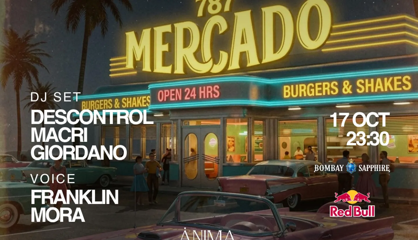 Sabato 17 Ottobre @ Mercado
