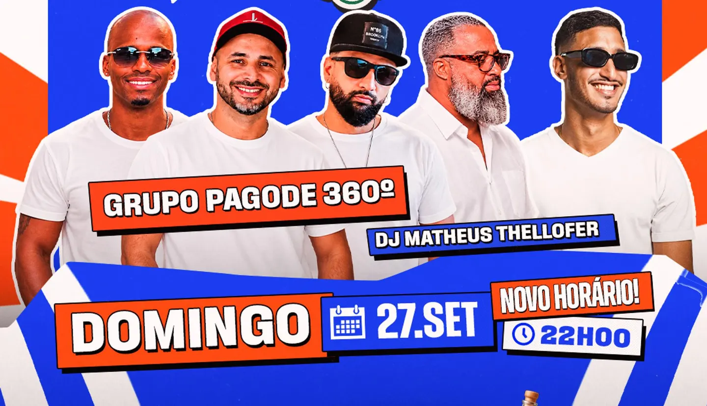VEM PRO SAMBA - Happy Hour 2 por 1 das 22:00 às 23:00