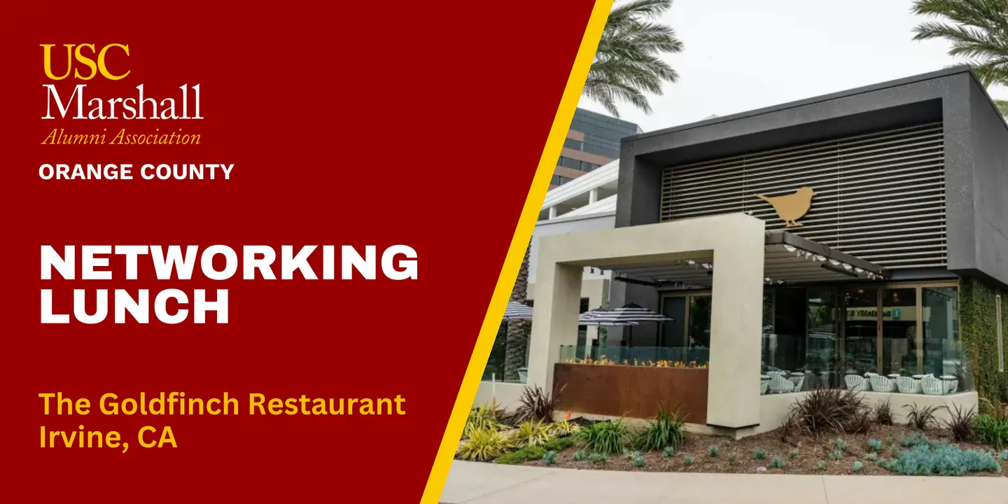 USC MLAA-OC Networking Lunch: The Goldfinch - Irvine - 11/20/26