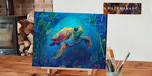 ‘Turtle’ painting Workshop @ Waters’ Edge Visitors Centre, Humberside