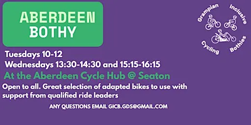 Aberdeen Adapted Cycling - Tuesday 11 - 12 Session