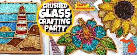 Crushed Glass Resin Pour Party - Costock Park
