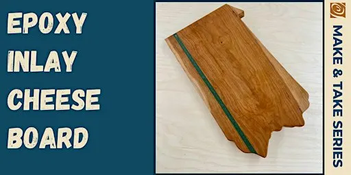 Make an Epoxy Inlay Cheese Board
