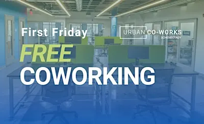 Schenectady FREE Coworking - First Friday of November 2026