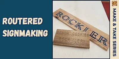 Routered Sign Make & Take