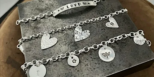 Beginners Silver Charm Bracelet
