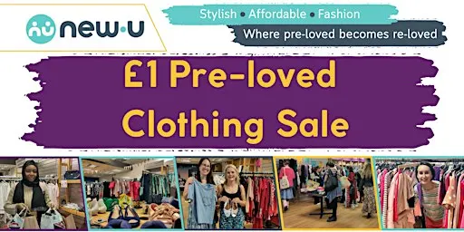 £1 Pre-loved Clothing & Accessories sale
