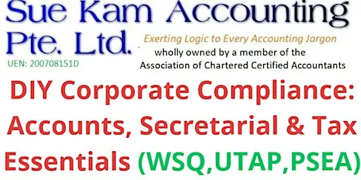 WSQ DIY Corporate Compliance: Accounts, Secretarial & Tax Essentials
