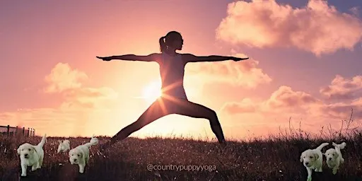 Sunset Puppy Yoga - Golden Hour with Golden Retrievers Fri Sept 25